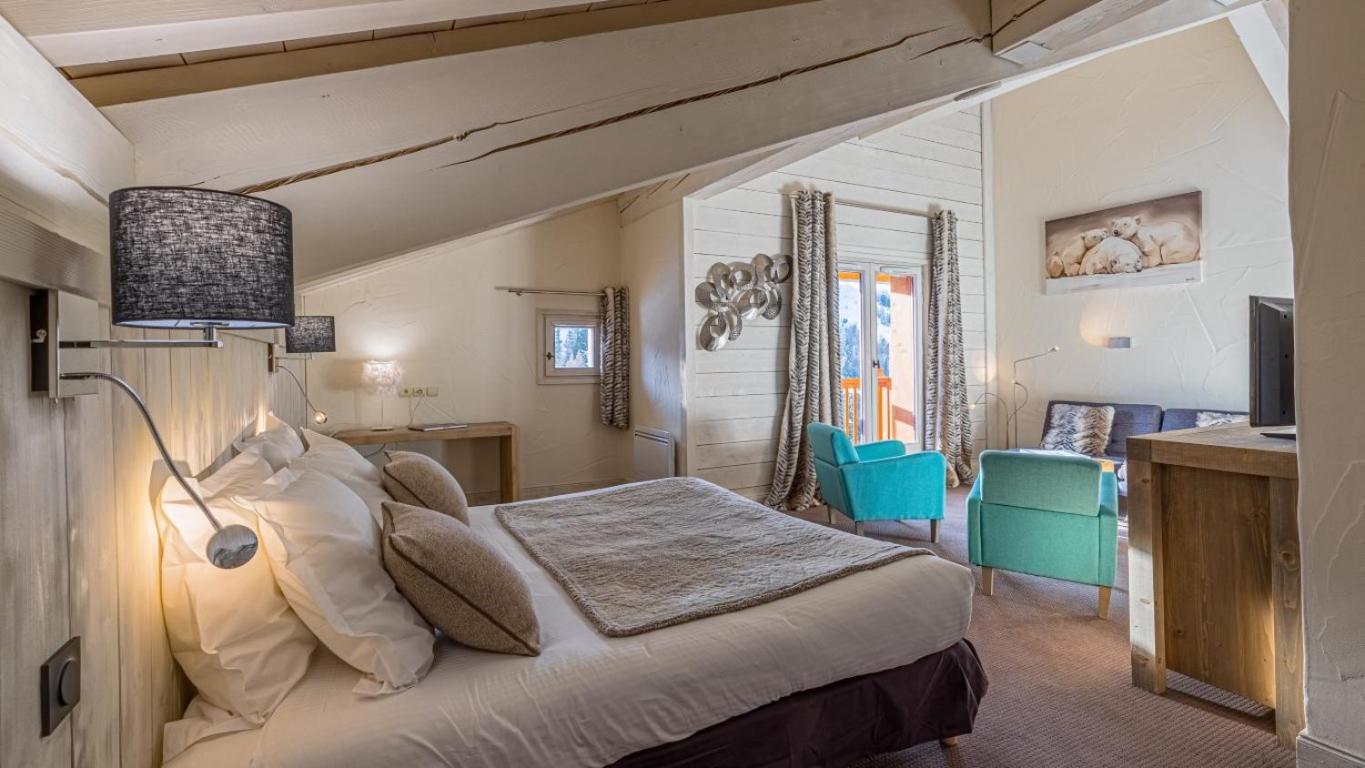 Hotel Carlina By Les Etincelles La Plagne Kültér fotó